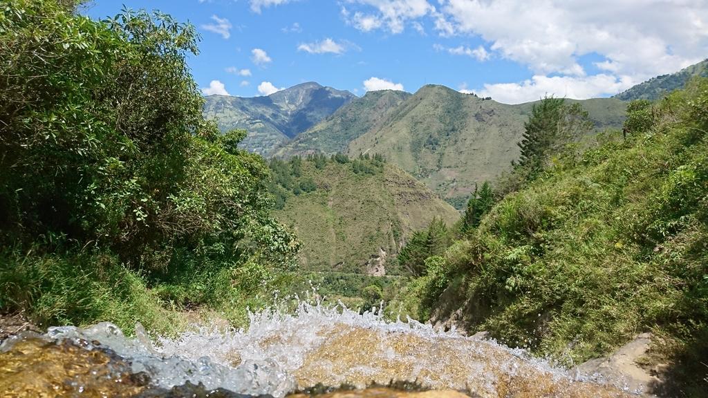 El Hogar De Chocolate Hotel Baños Kültér fotó