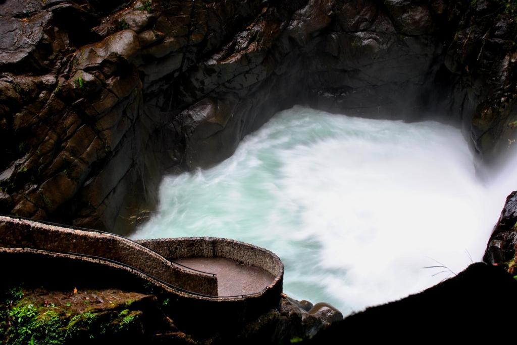 El Hogar De Chocolate Hotel Baños Kültér fotó